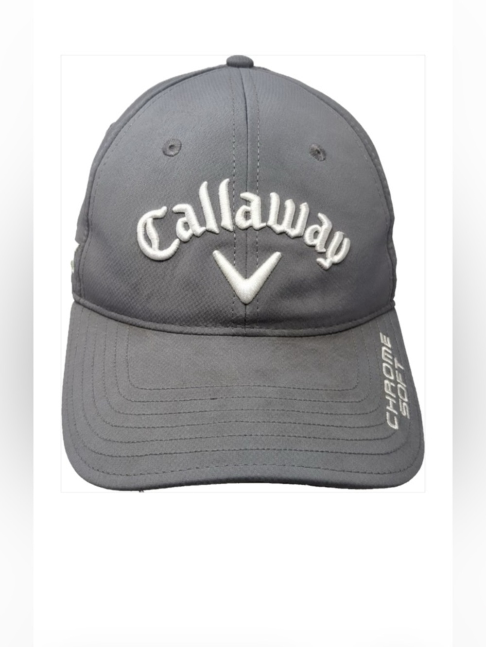 Callaway Chrome Soft Apex Epic Golf Hat Cap Gray Adjustable NWOT